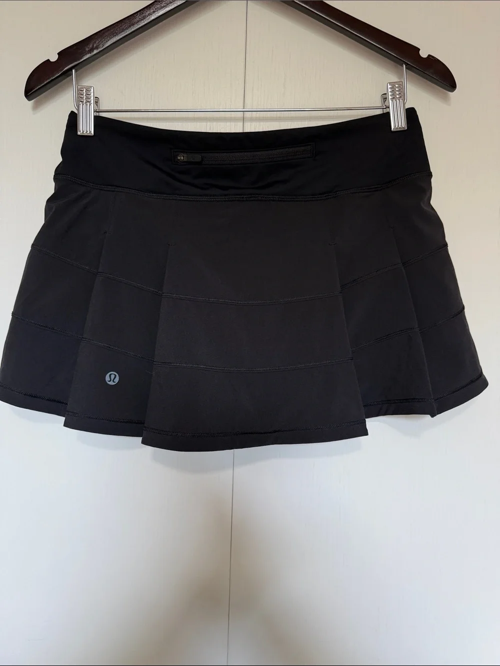 lululemon athletica Black Pace Rival MR Skirt - Picture 6 of 6